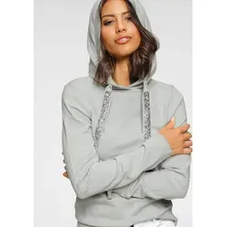 Laura Scott Strickpullover, Gr. 36, grau-melange