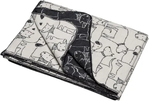 David Fussenegger Kinderdecke Hunde Allover 140 x 200 cm von David Fussenegger