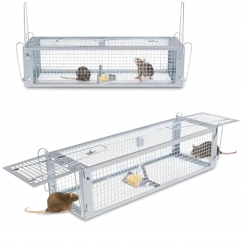 SARSTRY Lebendfalle XL für Mäuse und Ratten