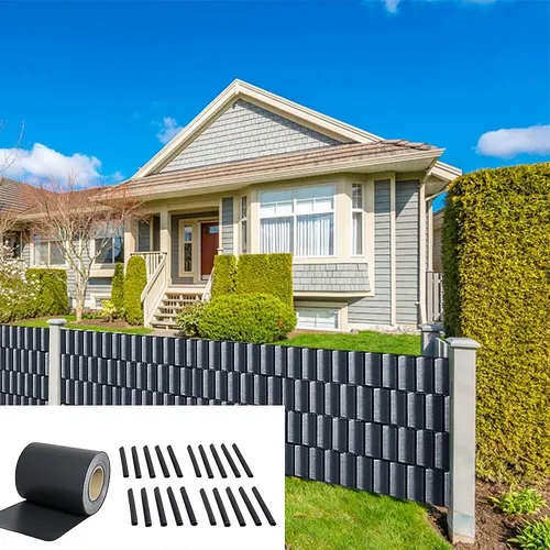 Mucola Doppelstabmattenzaun Sichtschutz 35 oder 65 Meter