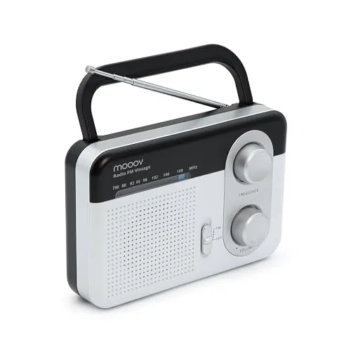 METRONIC 477220 Radio/Radiowecker - Vielseitiges Radio mit innovative Funktionen, perfekt für entspannte Morgenstunden oder als Wecker im Schlafzimmer.