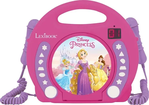 Lexibook Kinder Karaoke CD-Player RCDK100DPDISNEYPRINC von Lexibook Lexibook Kinder portable