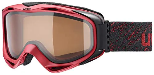 Uvex Erwachsene g.gl 300 P Skibrille, DarkRed mat, One Size von uvex