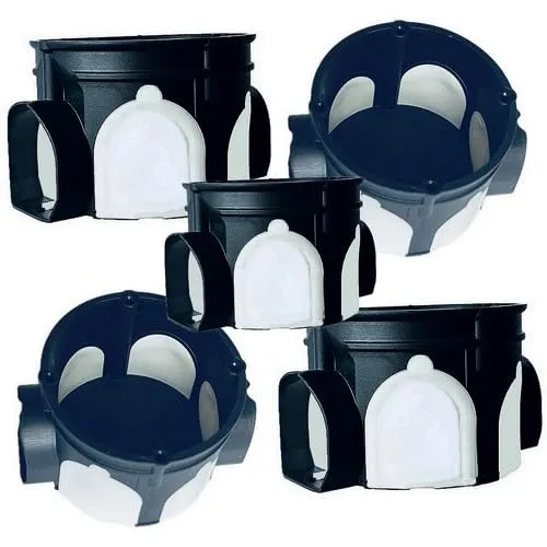 Stück Unterputz Gerätedose WINDDICHT SK05 Ø60x46mm flach Schalterdose luftdicht 5