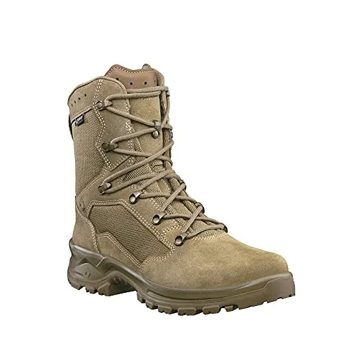 Stiefel COMBAT GTX coyote, UK 11.0 / EU 46 - braun - Wanderschuhe mit GORE-TEX® Futter für wasserdichte Atmungsaktivität, anatomisch geformter Einlegesohle und HAIX® Climate System für optimalen Komfort beim Wandern.