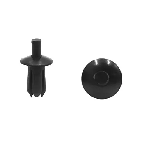 sourcing map 10x Radkasten Radhausschale Spreizniete Befestigung Clips Kunststoffnieten Stoßstangen Kotflügelverschluss Ø 5 mm für BMW E46