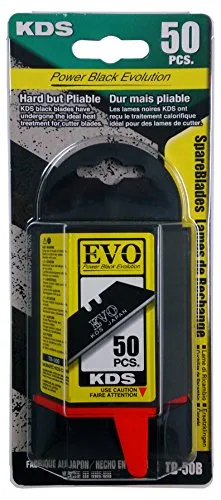 KDS Japan Cuttermesser Trapezklinge Power Black in schwarz von KDS