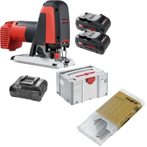 Mafell Akku Performance Stichsäge PS 2-18 91C101 + Stichsägeblatt Sortiment 3