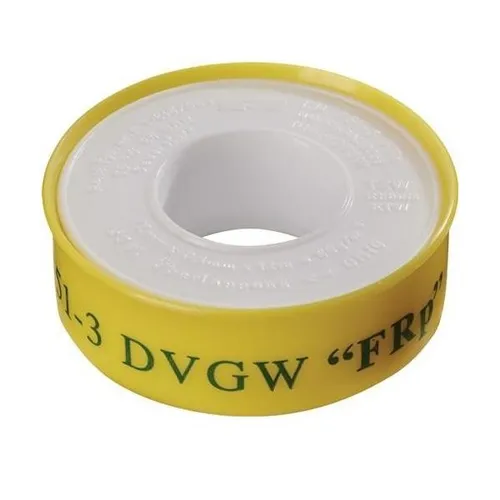 Produktbild Ulith PTFE Dichtband FRp L12m B12mm D0,1mm weiß 60g/m² Rl. Gewindedichtungen
