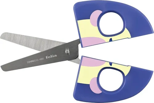 folia Bastelschere RAINBOW rund Länge: 160 mm