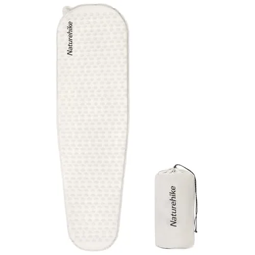 Naturehike Ultraleichte selbstaufblasende Isomatte, isolierte Isomatte, 3,5 cm leichte rechteckige/Mumien-Isomatte für Camping, Rucksackreisen, Wandern, Reisen, ISPO-Preisträger 2024