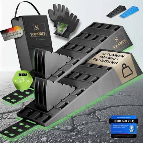 SANDERS Auffahrkeile von Sanders Outdoor & Lifestyle