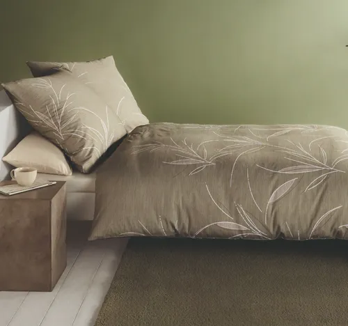 Kaeppel Bettwäsche Organic, Mako Satin, 2 teilig in grün von Kaeppel