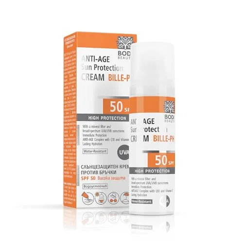 BODI BEAUTY – Sonnencreme Gesicht SPF 50-30 ml – hoher LSF, UV-Filter schützen | nicht komedogen, schnell einziehend, wasserfest | Anti-Age Q10 & Vitamin E | leichte Sonnenmilch, für jeden Hauttyp