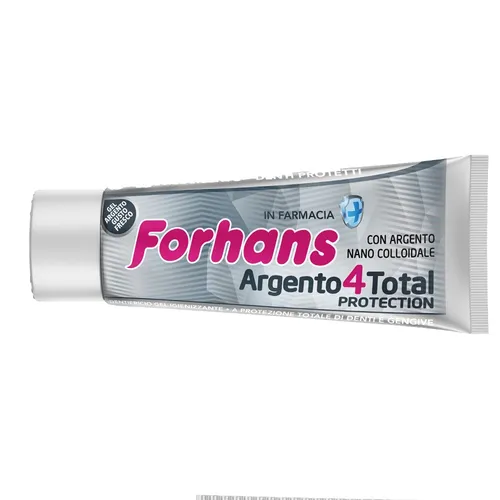 Forhans Argento4Total Zahncreme mit desinfizierender Wirkung 12ml