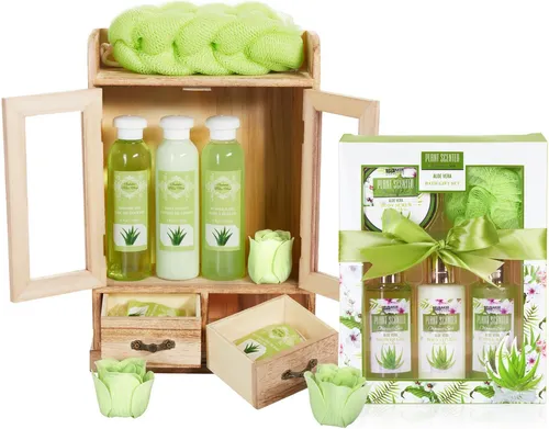 BRUBAKER Pflege-Geschenkset 2 in 1 Pflegeset Aloe Vera