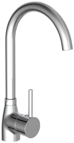 Schütte Spültischarmatur Manetti - 360° schwenkbarer Wasserhahn - Armaturen mit flexiblen Anschlussschläuchen und 5 Jahren Herstellergarantie, ideal für moderne Küchen mit optimaler Nutzung des Spülbereichs.