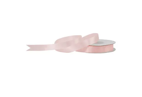Creativery Satinband, Satinband 12mm x 25m Rolle Rose