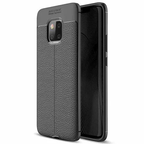 NALIA Schwarze Silikonhülle Huawei Mate 20 Pro Case matt stoßfest