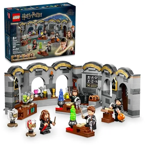 LEGO Harry Potter Hogwarts Castle: Tränke Klasse Bauset, Harry Potter Spielzeug für Jungen & Mädchen, ab 8 Jahren, Geschenk für Kinder mit 4 Minifiguren - 76431