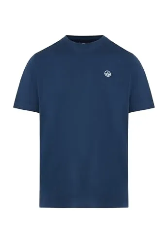 NORTH SAILS T-Shirt aus Bio-Baumwolle, Dark Denim, XL