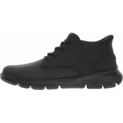 Skechers Herren Garza Slip-Ins Arch Fit Casualstiefel Schwarz - 47.5 EU - Stiefel mit Arch Fit Technologie für optimalen Komfort und Unterstützung, ideal für den täglichen Gebrauch oder Berufskleidung.