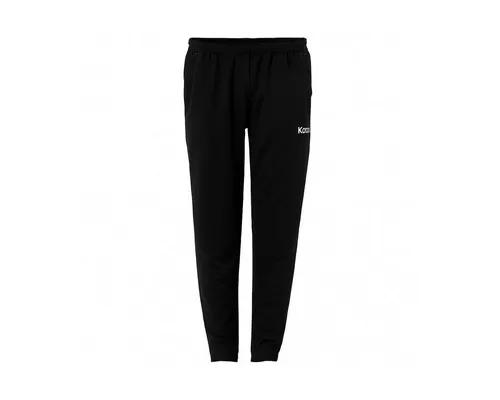 Kempa Unisex Kinder Performance Hose, Schwarz, 164 EU - Trainingsbekleidung mit Slimfit Schnitt, zwei praktischen Reißverschlusstaschen und elastischem Bund für optimalen Tragekomfort beim Sport.
