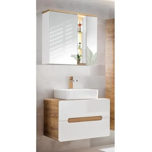 Lomadox Badmöbel-Set LUTON-56