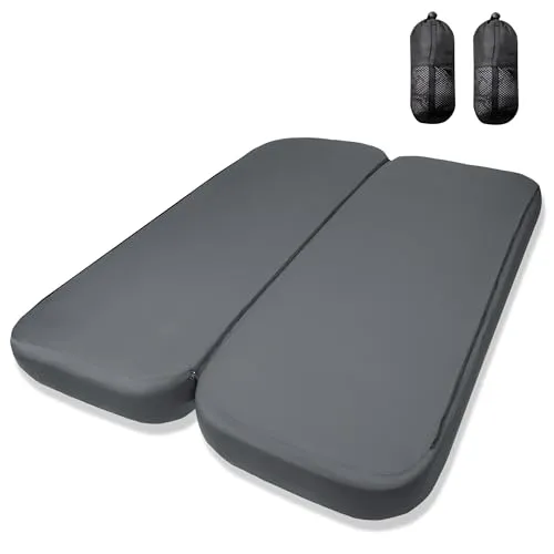 your GEAR Mat Cover & Coupler - Hochwertiges Spannbettlaken 2er Set mit Reißverschluss - koppelbar - Verbundenes Bettlaken für Isomatten & Luftmatratze - Schnelltrocknend & Atmungsaktiv für Camping