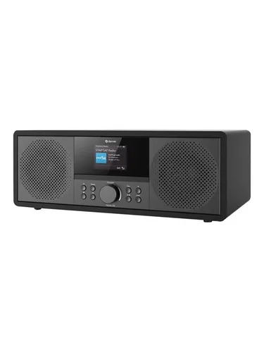 Denver Radio MIR-270B DAB+ - Digitalradio mit Empfang für DAB+, UKW und Internetradio. Integrierter CD-Player und Bluetooth 5.0 für kabelloses Streaming im eleganten Echtholzgehäuse.