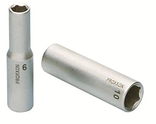 PROXXON 23538 Tiefbett Steckschlüsseleinsatz/Nuss 11mm Antrieb 10mm (3/8