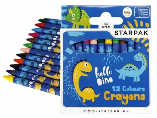 Dino Wachsmalstifte 12 Farben