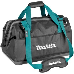 Makita Werkzeugtasche E-15425 - 34 l große Öffnung - Werkzeugkoffer mit 34 l Fassungsvermögen, reißfester und wasserdichter Tasche mit 20 Fächern für optimale Organisation. Ideal für Handwerkzeuge und Kleinteile.