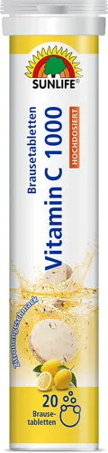 Sunlife Vitamin C 1.000 Brausetabletten 20Stück