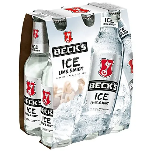 Becks ICE Lime & Mint 6er Sixpack Set