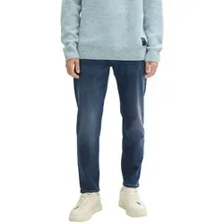 TOM TAILOR Denim Herren Tapered Slim Fit Jeans 1043435 - Herren-Jeanshose im modernen Tapered Slim Fit, gefertigt aus einer weichen Baumwolle-Elasthan-Mischung für optimalen Tragekomfort. Enthält mindestens 20% recycelte Baumwolle.
