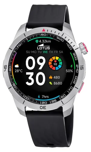 Lotus 50208/1 Smartwatch Unisex Schwarz von Lotus