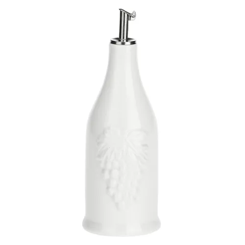 Essigflasche Menage Edelstahl Ausgießer 300 ml Essigspender Essig Spender