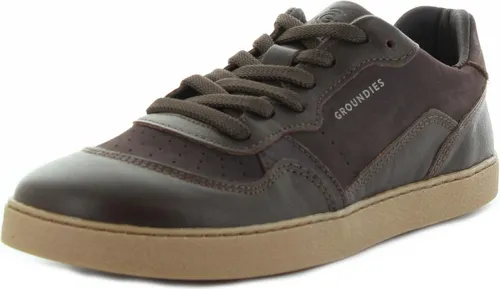 GROUNDIES Nova Special Sneaker Barfussschuhe - Braun, Größe 37 - Damen-Sportschuhe, aus hochwertigem Leder, ideal für ein natürliches Laufgefühl und maximalen Komfort.