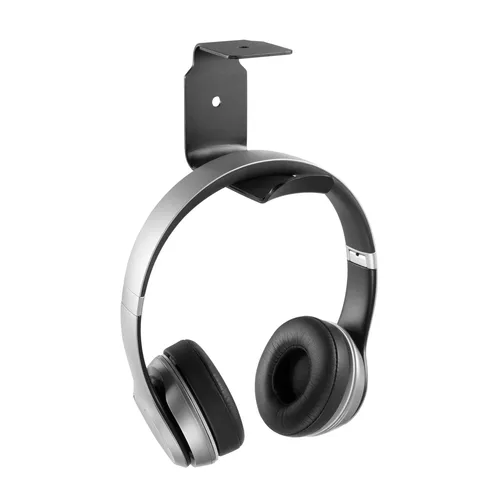 RICOO Kopfhörerhalterung Unter Tisch Headset Halter Hakenhalterung KH012