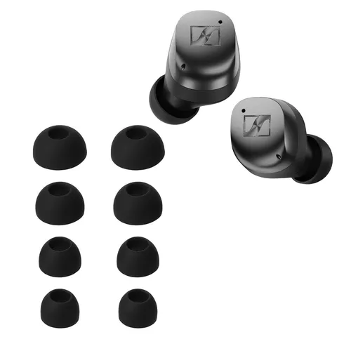 8x Polster für Sennheiser MOMENTUM True Wireless 4 In-Ear Ohrstöpsel Kopfhörer