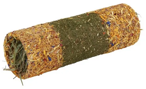 Kerbl Kleintierklettergerüst KERBL Native Snacks Kräutertunnel L gefüllt, 30 x Ø 21 cm 82878