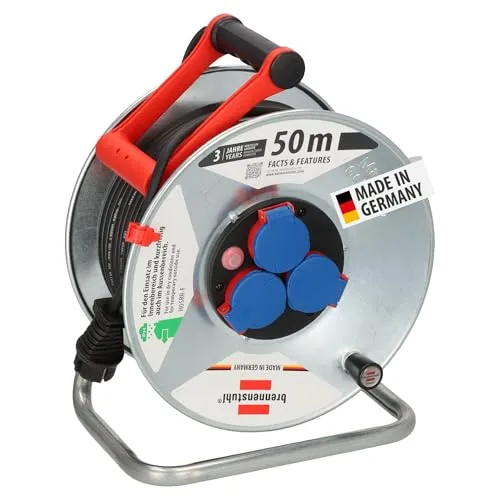 Brennenstuhl Garant S IP44 Kabeltrommel, 50m von brennenstuhl