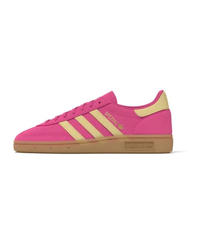 adidas Originals Handball Spezial W Damen Sneaker rosagelb, 46 2/3 - Stylische Sneaker von adidas Originals mit Textilfutter und robuster Gummisohle – ideal für täglichen Komfort und trendige Outfits.