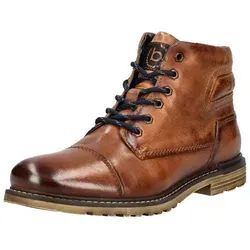 bugatti Stiefelette Leder . Schnürstiefelette braun 40 EU