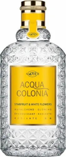 Acqua Colonia 4711 Starfruit & White Flowers Eau de Cologne Spray 100 ml - Unisex Düfte, erfrischender Duft mit fruchtigen Starfruit-Noten und zarten weißen Blumen für ein belebendes Dufterlebnis.