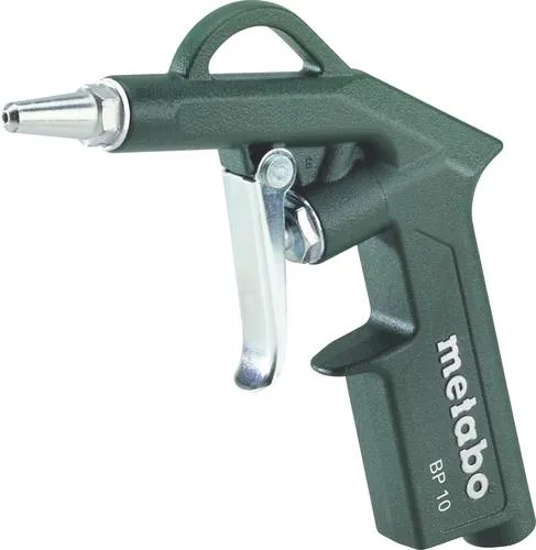 Metabo BP 10 Druckluft-Blaspistole - Druckluftpistole mit leichtem Aluminiumdruckguss-Gehäuse, ideal für präzise Reinigung und Trocknung. Perfekt für Werkstätten und Heimwerker.