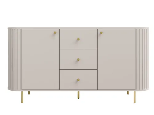 Compleo Kommode ZANTO in Eiche Cremona oder Beige in beige von Compleo
