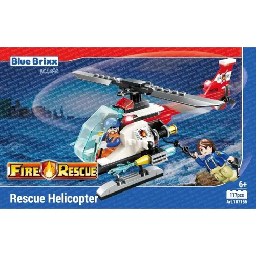 BlueBrixx - Stadtfeuerwehr: Helicopter