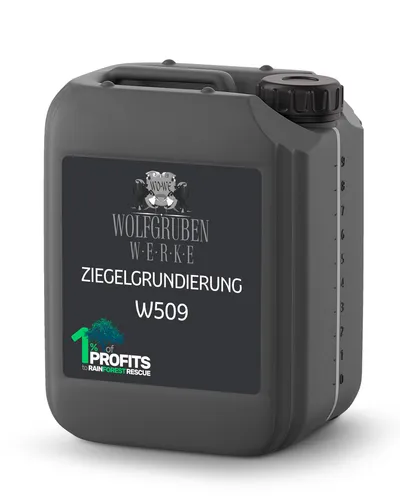 10L Ziegelgrundierung für Dachziegel - Schnelltrocknend und UV-beständig - Industrielle Farben, ideal für die Außenanwendung mit geringer Geruchsentwicklung und feuchtigkeitsbeständigen Eigenschaften. Überstreichbar nach 10-12 Stunden.